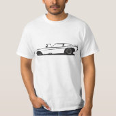 Chevy Camaro Funny Car T-shirt (Voorkant)