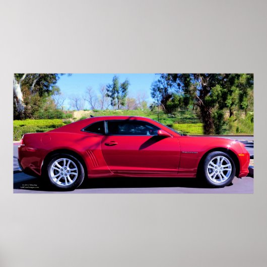 CHEVY CAMARO POSTER (Voorkant)