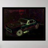 Chevy Camaro Poster (Voorkant)