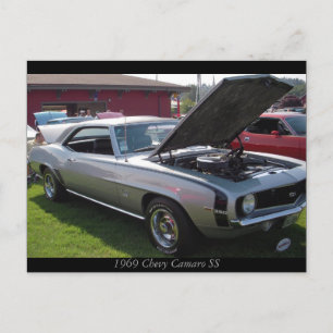Chevy Camaro SS 1969 Briefkaart