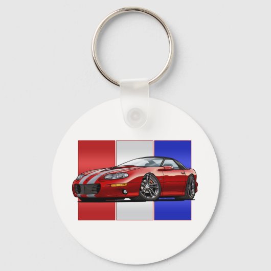 Chevy Camaro SS 2002 Sleutelhanger (Voorkant)