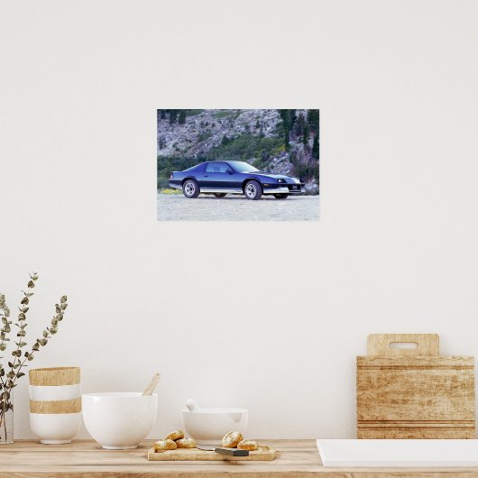 Chevy Camaro Z28 1984 Poster (Keuken)