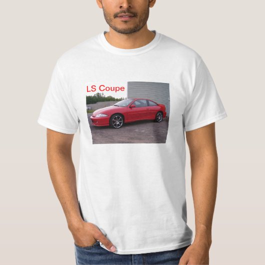 Chevy Cavalier LS sport Coupe chrome velt-shirt T-shirt (Voorkant)