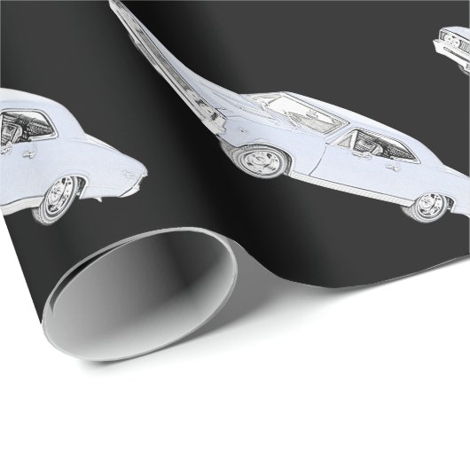 Chevy Chevelle 1967 Cadeaupapier (Rol Hoek)