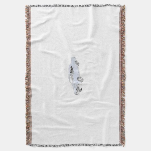 Chevy Chevelle 1967 Deken (Voorkant Verticaal)