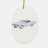 Chevy Chevelle 1967 Keramisch Ornament (Voorkant)