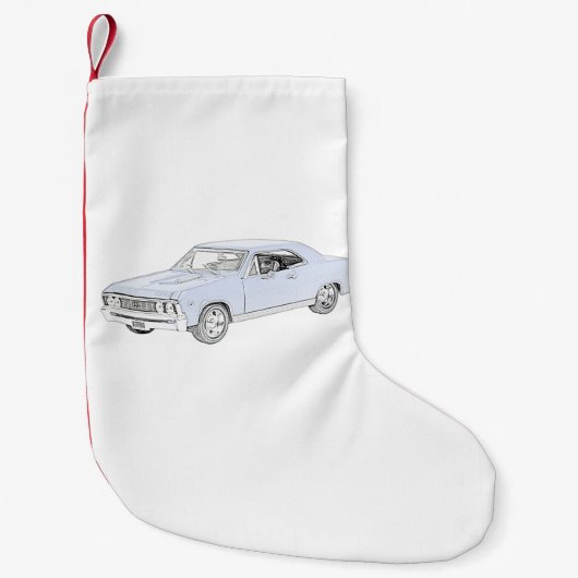 Chevy Chevelle 1967 Kleine Kerstsok (Voorkant)