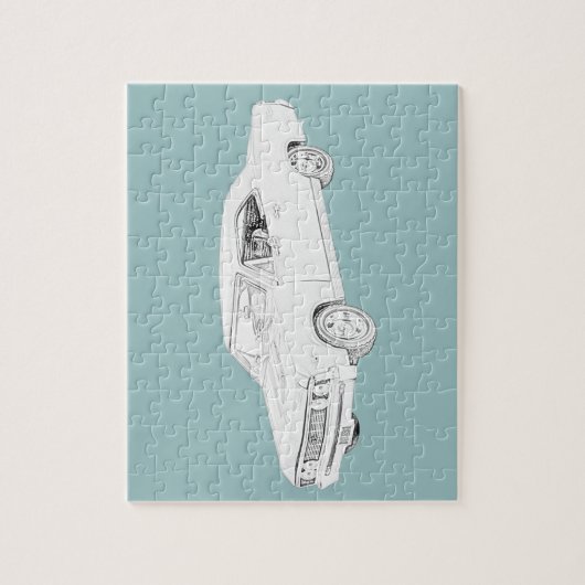 Chevy Chevelle 1967 Legpuzzel (Verticaal)