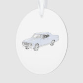 Chevy Chevelle 1967 Ornament (voorkant)
