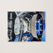 Chevy Chevelle Blue Jigzaag Puzzle 1965 Legpuzzel (Horizontaal)