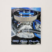 Chevy Chevelle Blue Jigzaag Puzzle 1965 Legpuzzel (Verticaal)