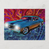 Chevy Chevelle Post Card Briefkaart (Voorkant)