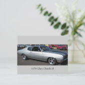 Chevy Chevelle SS 1970 Briefkaart (Staand voorkant)
