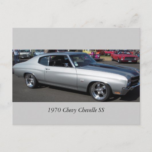 Chevy Chevelle SS 1970 Briefkaart (Voorkant)