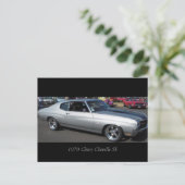 Chevy Chevelle SS 1970 Briefkaart (Staand voorkant)