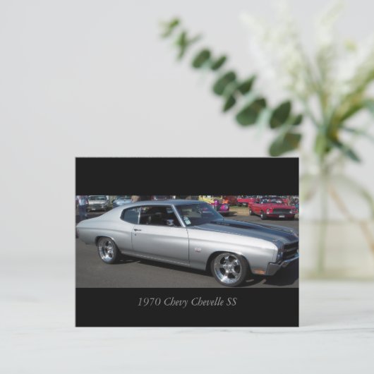 Chevy Chevelle SS 1970 Briefkaart (Staand voorkant)