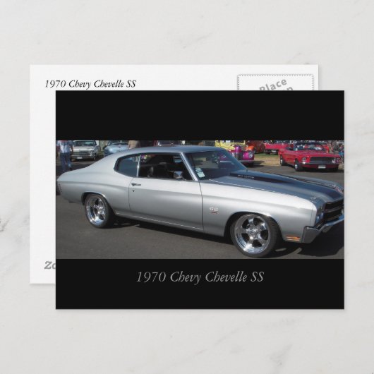 Chevy Chevelle SS 1970 Briefkaart (Voorkant / Achterkant)
