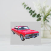 Chevy Chevelle SS 396 Briefkaart (Staand voorkant)