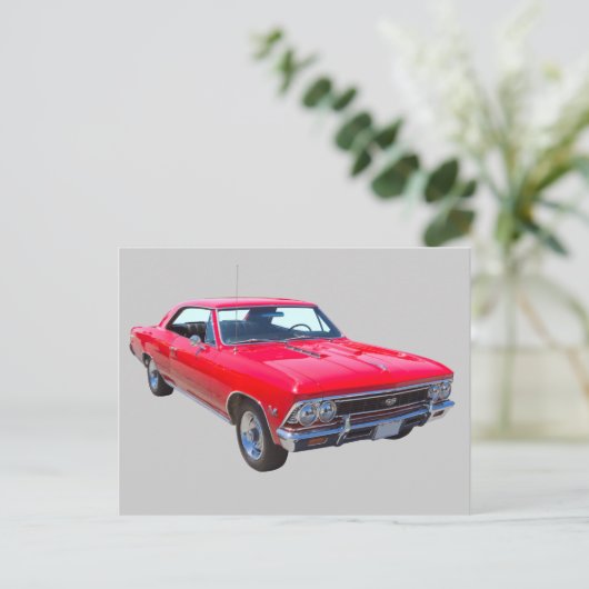 Chevy Chevelle SS 396 Briefkaart (Staand voorkant)