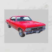 Chevy Chevelle SS 396 Briefkaart (Voorkant)