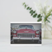 Chevy Classic Car HDR Photo Afbeelding Gift Shirt Briefkaart (Staand voorkant)