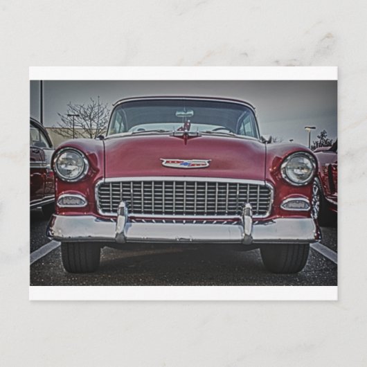 Chevy Classic Car HDR Photo Afbeelding Gift Shirt Briefkaart (Voorkant)