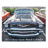 Chevy Classic Muscle Agenda 2011 Kalender (Hoes)