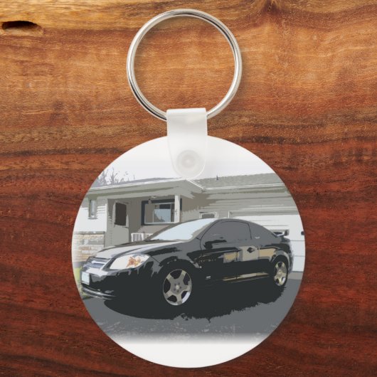 Chevy Cobalt SS superladen sleutelketen Sleutelhanger (Voorkant)