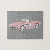Chevy Corvette 1958 Legpuzzel (Horizontaal)