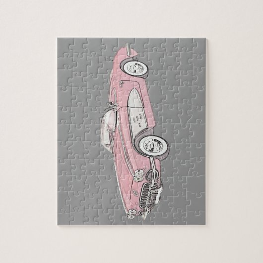 Chevy Corvette 1958 Legpuzzel (Verticaal)