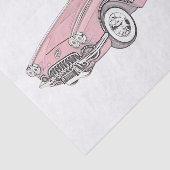 Chevy Corvette 1958 Tissuepapier (Detail)