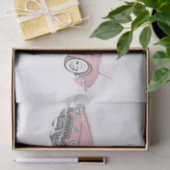 Chevy Corvette 1958 Tissuepapier (Geschenk)