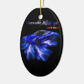 Chevy: Corvette Stingray 2013 Keramisch Ornament (Links)
