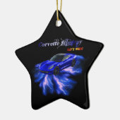 Chevy: Corvette Stingray 2013 Keramisch Ornament (Links)
