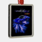 Chevy: Corvette Stingray 2013 Metalen Ornament (Rechts)