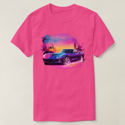 Chevy Corvette T-shirt (Design voorkant)