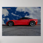 Chevy Corvette ZR1 Poster (Voorkant)