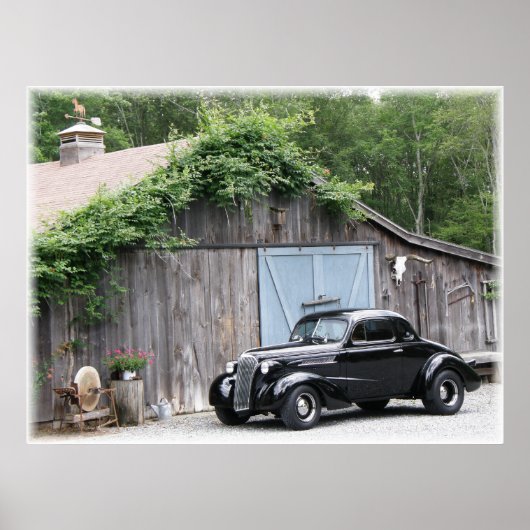 Chevy Coupe 1937 Poster (Voorkant)