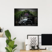 Chevy Coupe 1937 Poster (Thuiskantoor)