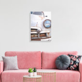 Chevy Coupe Deluxe Canvas 1949 Afdruk (Insitu (Woonkamer))