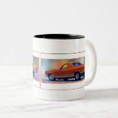 CHEVY EL CAMINO COFFEE CUP TWEEKLEURIGE KOFFIEMOK (Voorkant rechts)