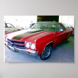 Chevy El Camino SS 396 1970 Poster