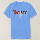 Chevy Flag Fender Eblem T-shirt (Design voorkant)