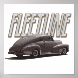 Chevy Fleetline 1947 Poster