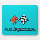 Chevy Fuel Injection Badge Mousepad Muismat (Voorkant)