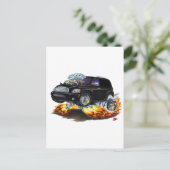 Chevy HHR Black Panel Truck Briefkaart (Staand voorkant)