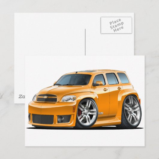 Chevy HHR SS Oranje Truck Briefkaart (Voorkant / Achterkant)