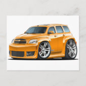 Chevy HHR SS Oranje Truck Briefkaart (Voorkant)