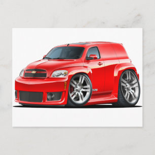 Chevy HHR SS Red Panel Truck Briefkaart