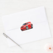 Chevy HHR SS Red Panel Truck Ronde Sticker (Envelop)